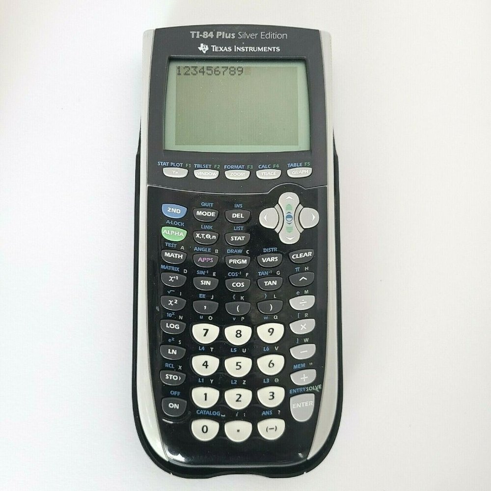 Texas Instruments TI-84 Plus Silver Ed Calculator - Picture 4 of 5